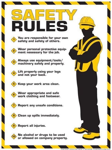 34 Best Safety Poster Images On Pinterest Safety Posters Office