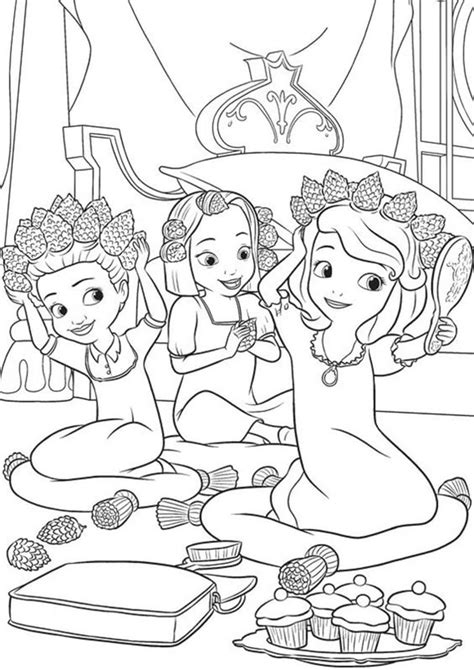 free and easy to print sofia the first coloring pages tulamama