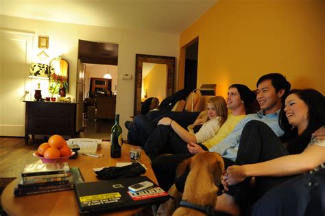 Click on the watch party icon on your screen for movies. Watching TV and joking around, with Rosie looking for a se ...