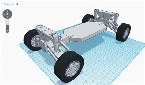 Simple Chassis Model Free 3d Model 3d Printable Cgtrader