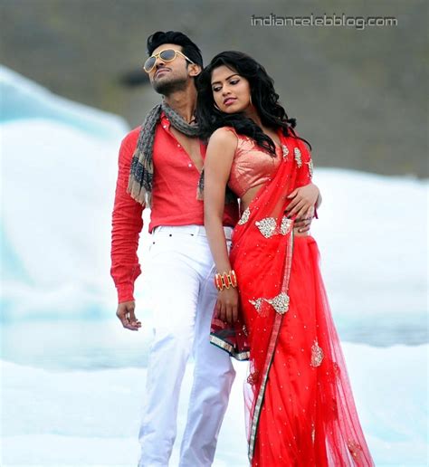 Amala Paul Telugu Movie Naayak 6 Hot Saree Hd Stills