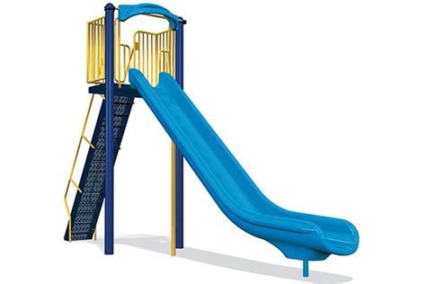 8 Single Velocity Freestanding Slide Independent Play Products