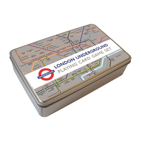 If you like anything here and want more, please support tefltastic. London Underground: Tube Playing Card & Dice Game Set In Tin - Anglotopia Store