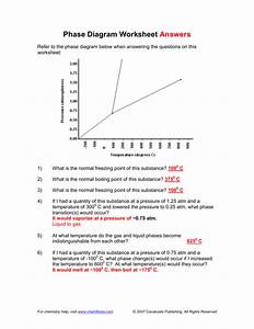 Teaching Transparency Worksheet Phase Diagrams Answers