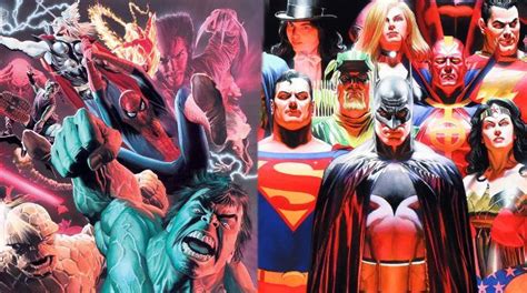 Alex Ross Explains Difference Between Marvel And Dc Characters