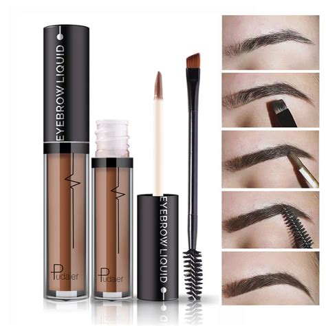 2017 Comestics Eye Brow Gel Long Lasting Paint Eyebrow Cream With Brush