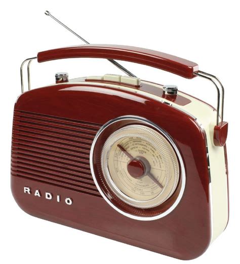 Radio Im Retro Design Amfm Große Wählscheibe Für Einfache Sendersuche