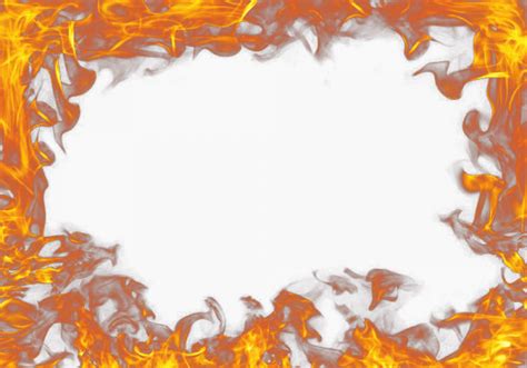 Png Fire Frame Flame Fire Light Free Download