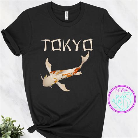 Tokyo Shirttokyo T Shirtjapan Shirttokyo Japan Shirtkoi Etsy