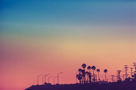 Los Angeles California At Sunset 5760 X 3840 Wallpapers