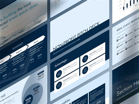 Non Profit Pitch Deck Presentation Template By Vip Graphics On Dribbble