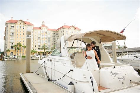 Old Florida Inspired Gold Downtown Tampa Wedding Tampa Marriott