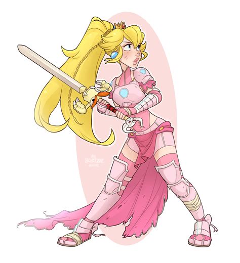 Nintendo Warrior Princess Peach Super Smash Bros Super