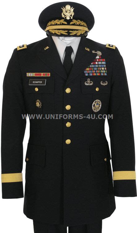 Us Army General Male Blue Army Service Uniform Asu Con Imágenes