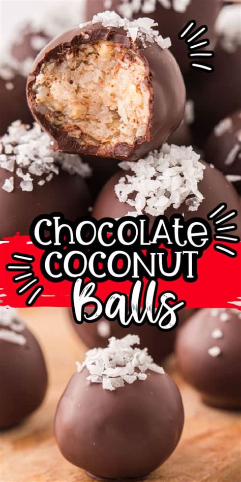 Chocolate Coconut Balls No Bake Recipe Princess Pinky Girl