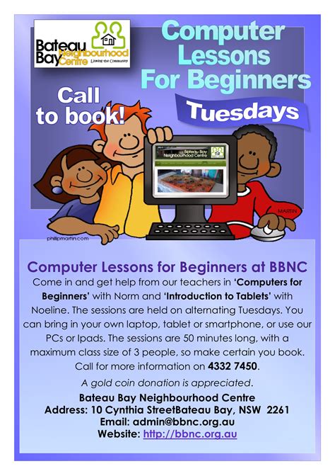 Common internet & computer tips. Computer Lessons for Beginners at BBNC