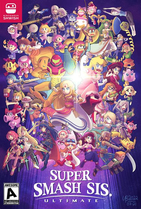 Super Smash Sisters Ultimate By Thebourgyman On Deviantart