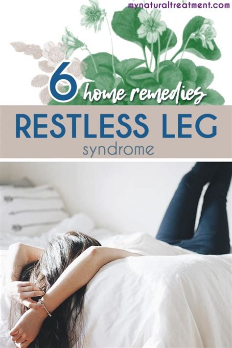 6 Home Remedies For Restless Leg Syndrome Rls Treatment