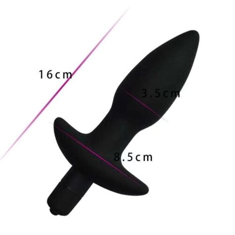 10 Speed Vibrator Vibrating Silicone Anal Butt Plug Sex Toy Couple Women T Us Ebay