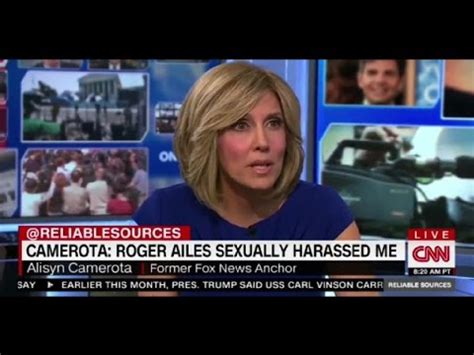 Alisyn Camerota WAS SEXUALLY HARASSED At Fox News By Former CEO Roger