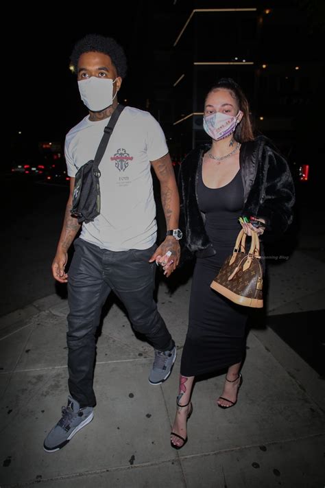 Bhad Bhabie Arrives For Dinner With Her Boyfriend In La Photos