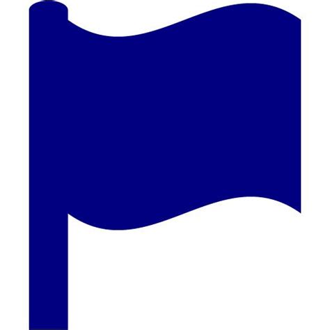 Navy Blue Flag Icon Free Navy Blue Flag Icons
