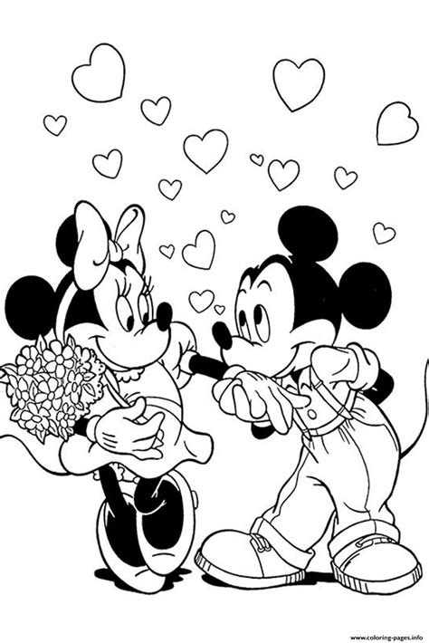 Sweet Couple Valentine S41b6 Coloring Page Printable