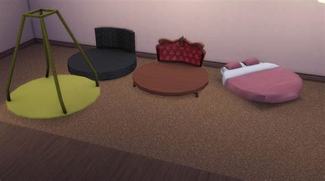 Sims 4 Round Bed Cc And Mods All Free Fandomspot