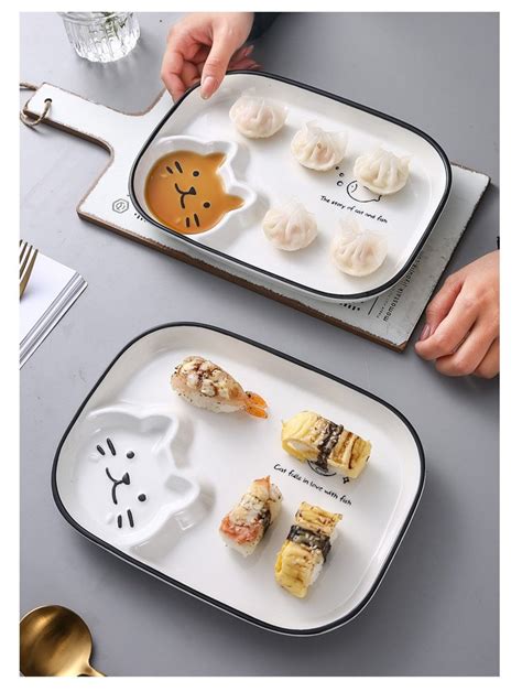 Japanese Style Ceramic Serving Set Dining Set Bowl Plate Etsy