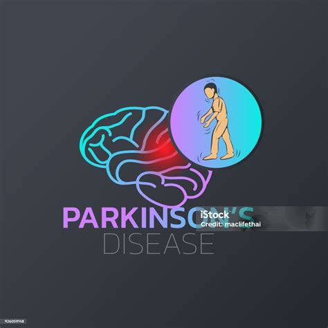 Vetores De A Doença De Parkinson Ícone Do Design Médica Ilustração