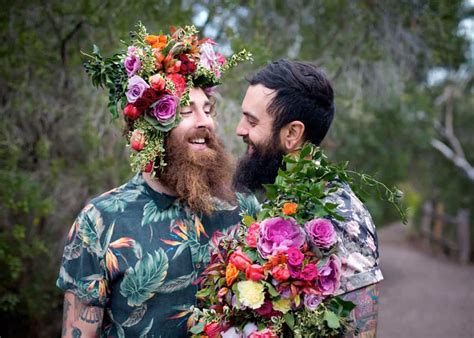 Beards And Blooms Equal Love Shoot By Raven And The Rose Beards And Blooms