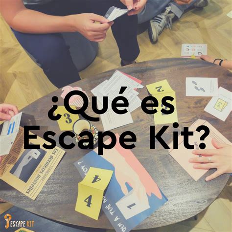 ¿qué Es Un Escape Room Kit Escape Room En Casa