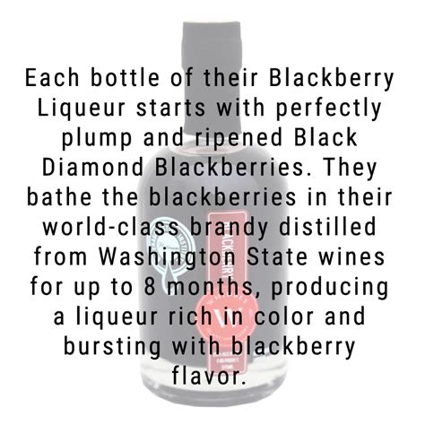 Buy Whidbey Island Distillery Blackberry Liqueur Great American Craft