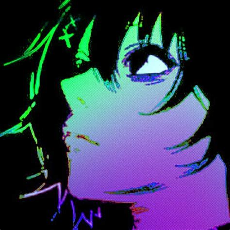 Suzuya 。 Aesthetic Anime Cybergoth Glitchcore Anime