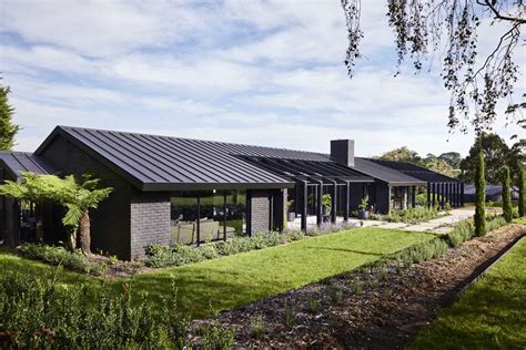 Pitched Roofs Cover This Dark And Moody Farmhouse Archup