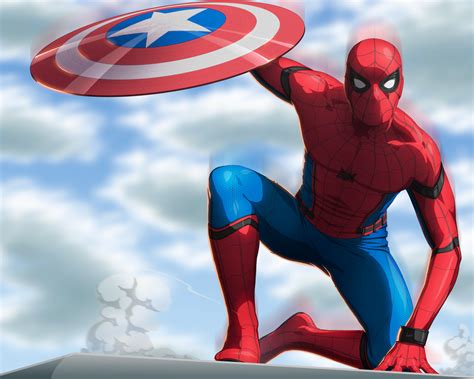 Spiderman Civil War Speedpaint By Fradarlin On Deviantart