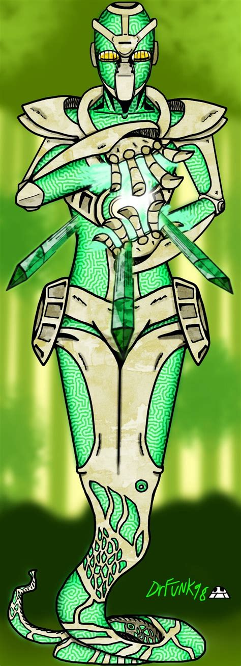 Hierophant Green By Drfunk98 On Newgrounds