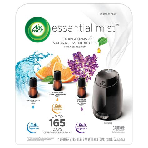 Air Wick Essential Mist Fragrance Oil Diffuser Kit Mist 13 Air