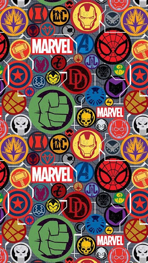 Marvel Pattern Wallpapers Top Free Marvel Pattern Backgrounds