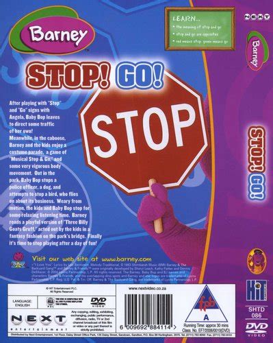 Barney Stop Go Dvd Dvd Buy Online In South Africa From Za