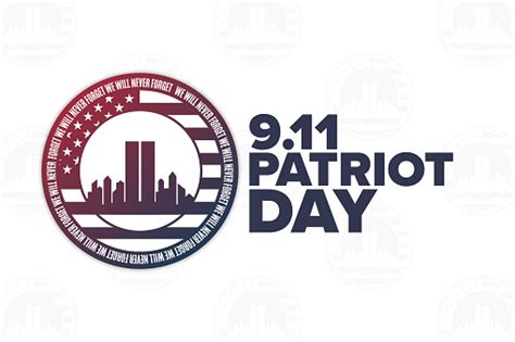 Patriot Day 911 We Will Never Forget Template For Background Banner