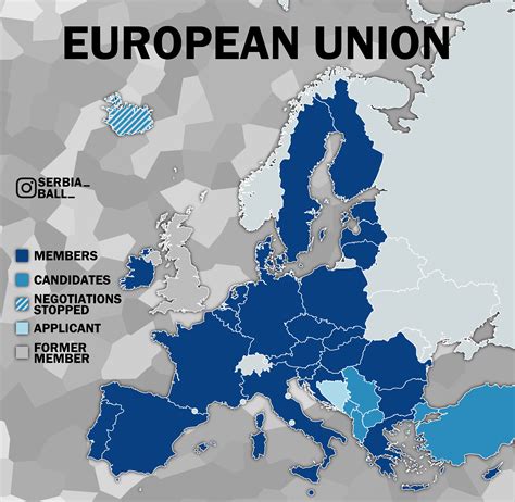 Map Of The European Union World Map