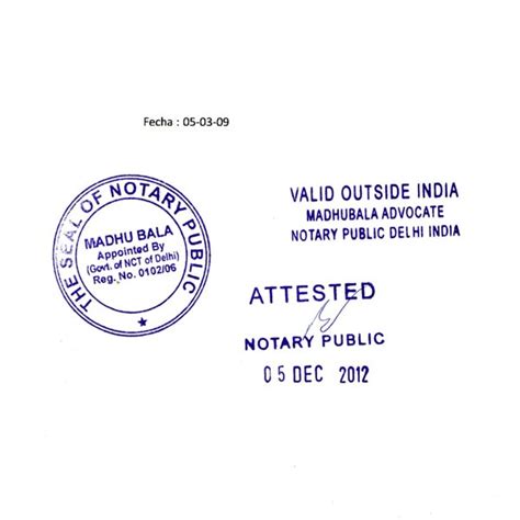 Notary Public Attestation Services In New Delhi Offered By