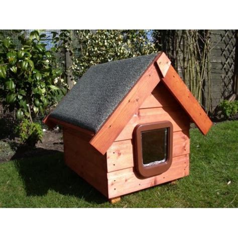 Rescue abandoned dog and cat building bamboo dog and cat house and fish pond for red fish this is how to make amazing kitten cat pet house from cardboard my kittens don't let me make a. Outdoor Cat House , Cat Kennel, Chalet for outside use