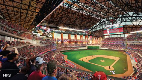 Video / globe life field. New home of the Texas Rangers has a climate-controlling ...