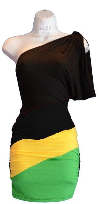 Curvy Outfits Classy Outfits Trendy Outfits Jamaican Flag Clothes Jamaican Dress Caribbean
