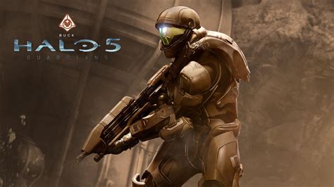 Halo 5 Odst Machine Gun Buck Wallpapers Hd Desktop