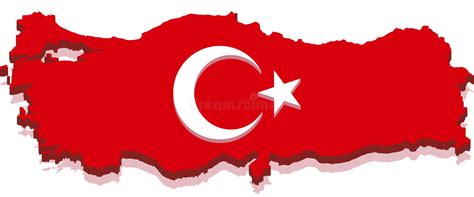 Truthahnflaggenillustration, flagge der türkei, türkische flagge, amerikanische flagge, australien flagge png. Turkey Map With Turkish Flag 3D Stock Vector ...