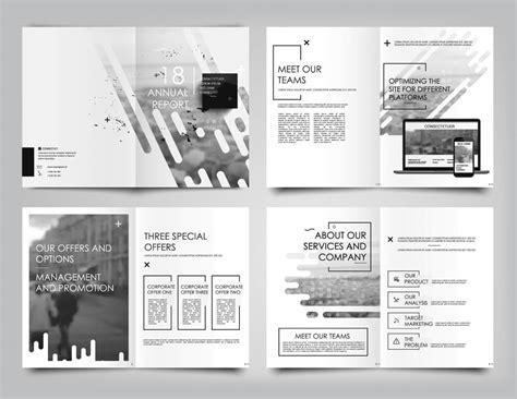 Brochurebooklet A4 Cover 200gsm Black And White Inner Pages 130gsm