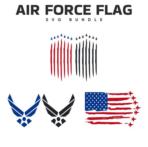Air Force Flag Svg Masterbundles